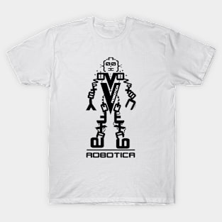 Robotica - Typographic Robot T-Shirt